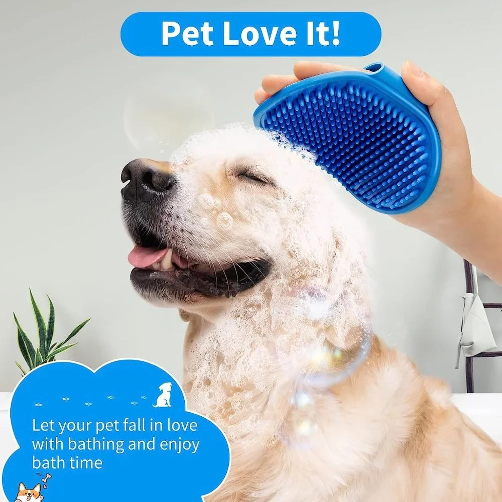 LARGE Dog Paw Cleaner  2PCSDog Bath Brush  3 Absorbent Towels, Paw Cleaner